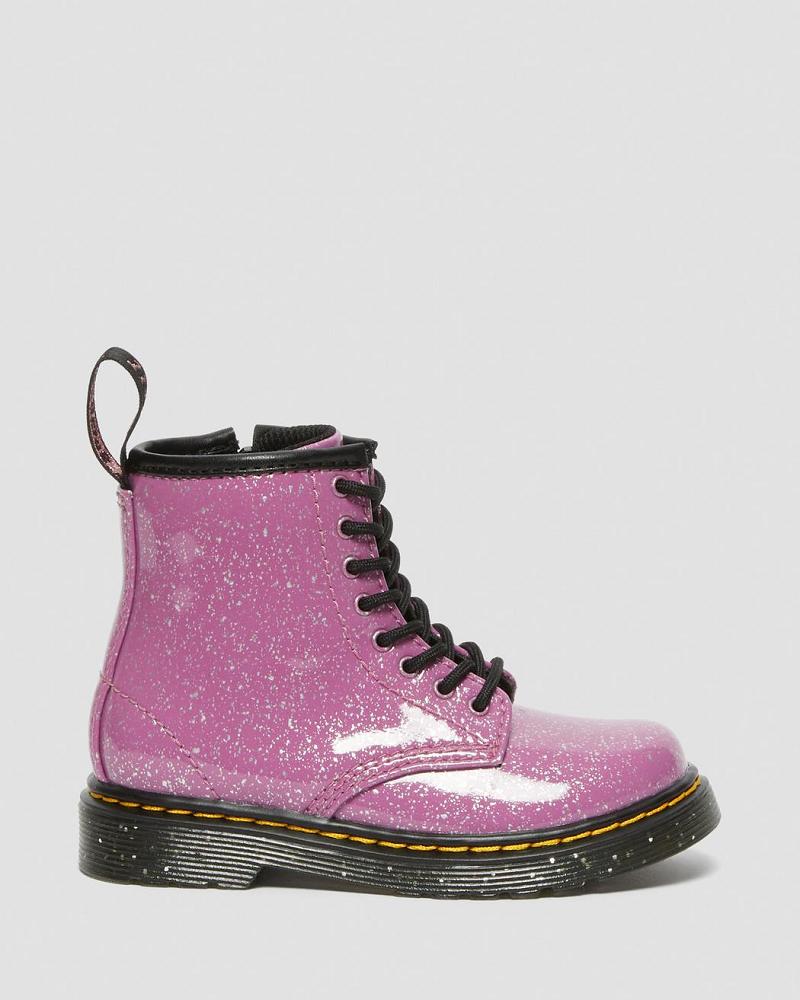 Dr Martens Toddler 1460 Glitter Veterlaarzen Kinderen Roze | NL 131SGL